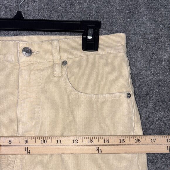 J.Crew Pants Womens Size 28 Butter Yellow Corduroy Straight - Picture 5 of 10